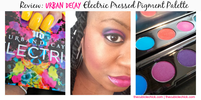 Review Urban Decay Electric Pressed Pigment Palette