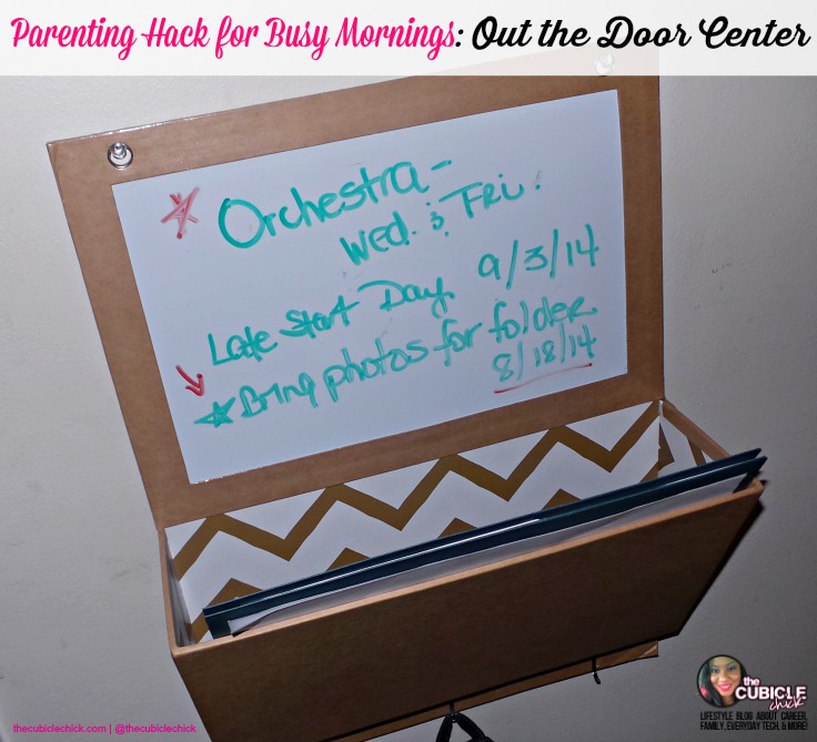 Parenting Hack for Busy Mornings Out the Door Center