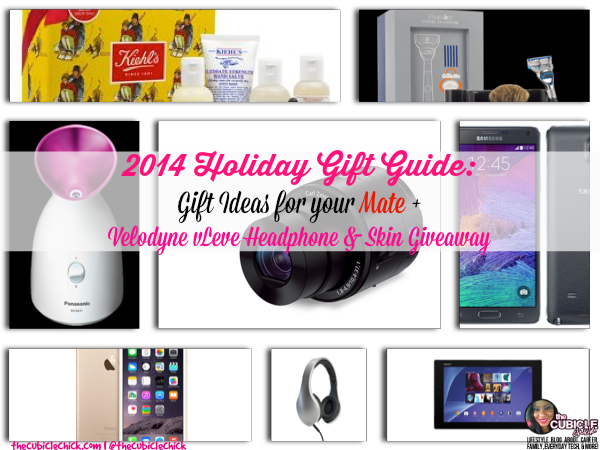2014 Holiday Gift Guide Gift Ideas for your Mate + Velodyne vLeve Headphone & Skin Giveaway