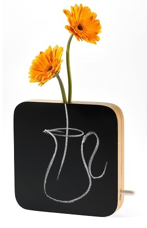 Chalkboard Vase Gift Idea