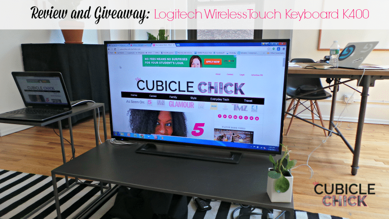 Review and Giveaway Logitech Wireless Touch Keyboard K400