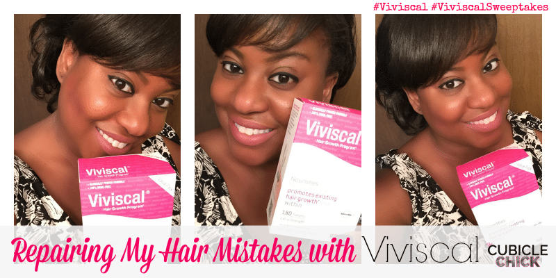 Repairing My Hair Mistakes with Viviscal