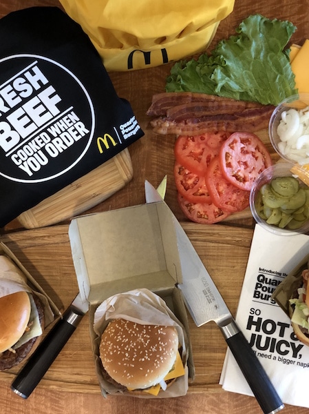Learn about McDonald's new 100% Fresh Beef Quarter Pounder burgers and enter to win one of three McDonald's gift cards worth $20 each.