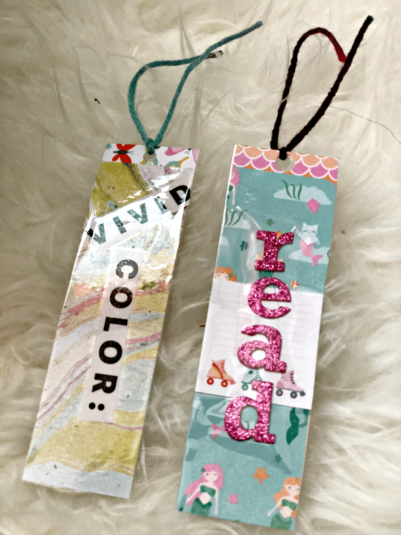 You and your kiddos can create awesome and unique DIY Bookmarks for back to school that shows off their personality and encourages them to read.