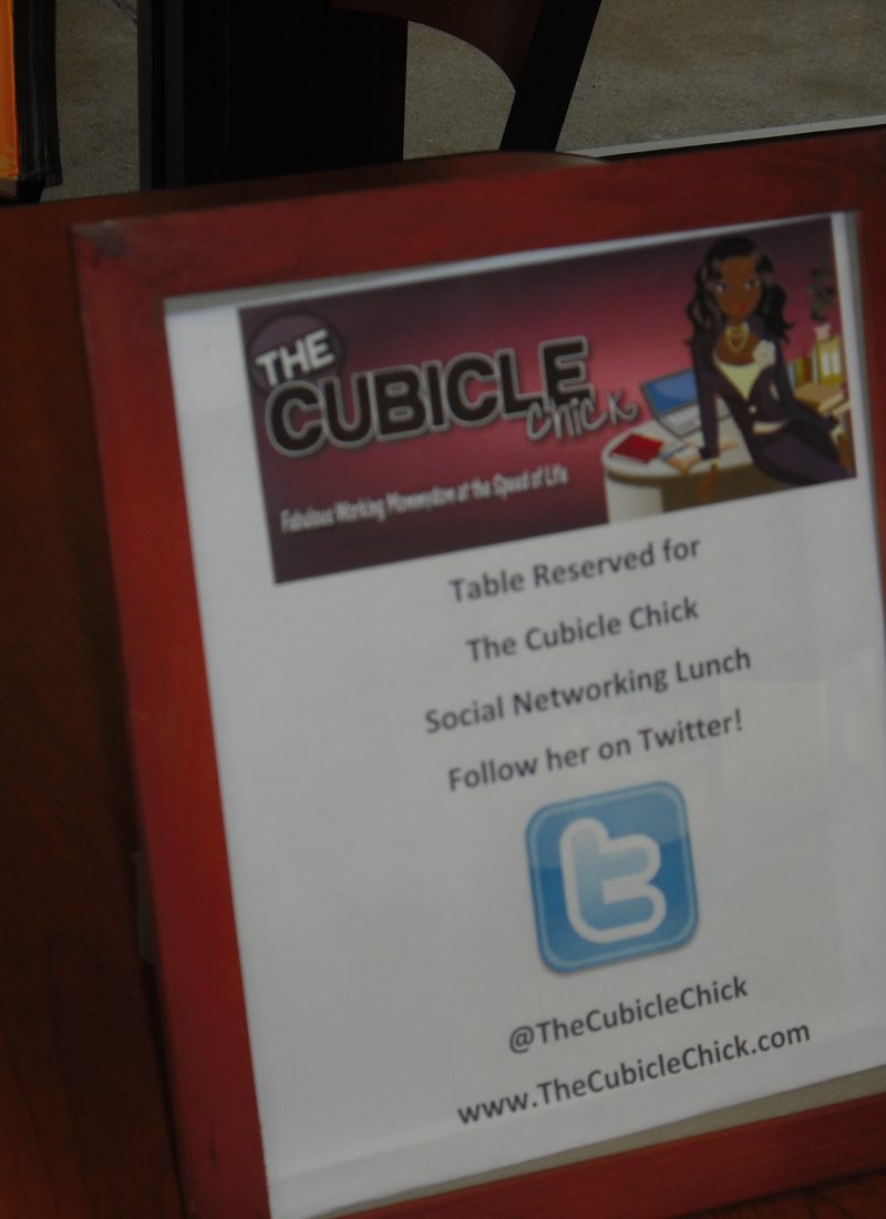 The Cubicle Chick Social Networking Lunch Was A Success!