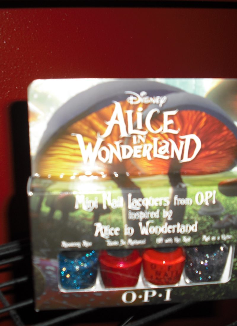 Giveaway- Mini Nail Lacquers By OPI Inspired by Disney’s Alice In Wonderland