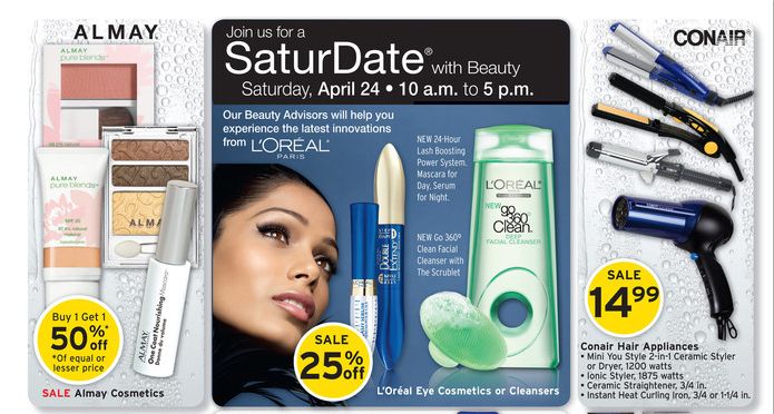 Walgreens Weekly Ad- Cosmetics Sales