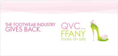 QVC Presents FFANY Shoes on Sale for Breast Cancer