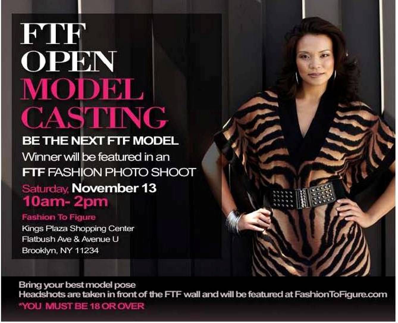Curvy, Plus Size Fashion Open Model Call in NYC 11/13 | The Cubicle Chick