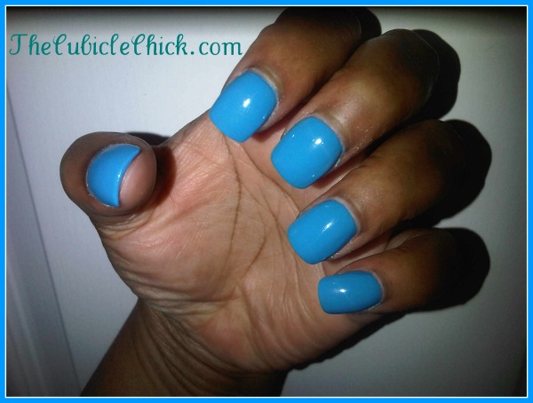 Cubicle Color Review: Sephora by OPI Glee ‘Slushied’