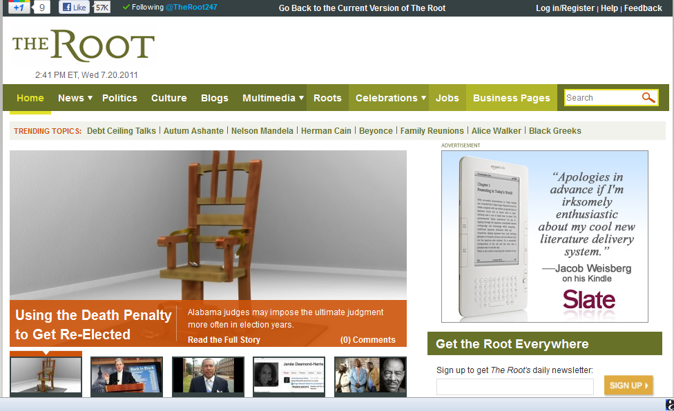 Popular African American Website ‘The Root’ Gets a Facelift