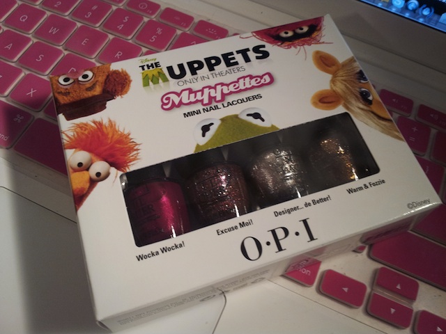 OPI Muppettes Mini Lacquer Review: Excuse Moi! & Warm & Fozzie