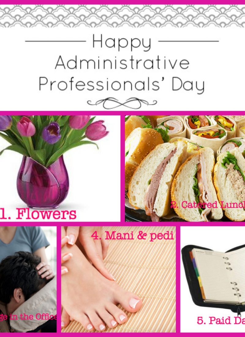 5 Fab Gift Ideas for Administrative Professionals Day