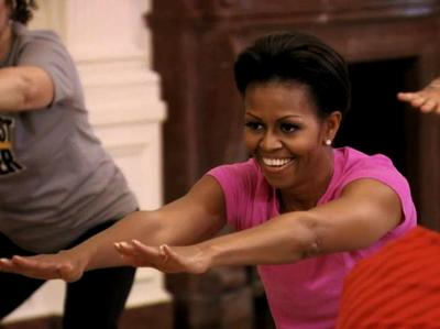 michelle-obama-working-out