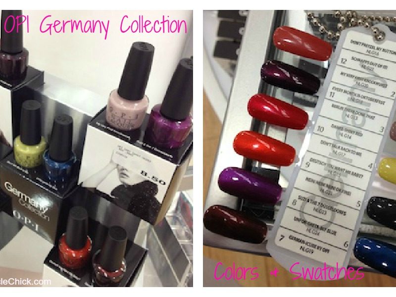 Color Code: OPI GermanyCollection Nail Swatches