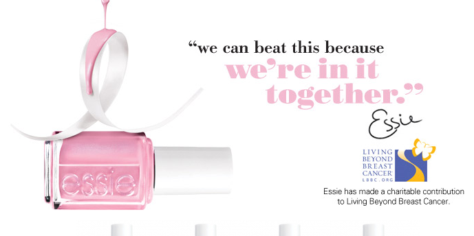 Celebrate Breast Cancer Awareness Month with Essie’s Pink Collection