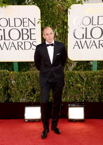 Matt Laurer- 70th Annual Golden Globe Awards - Arrivals