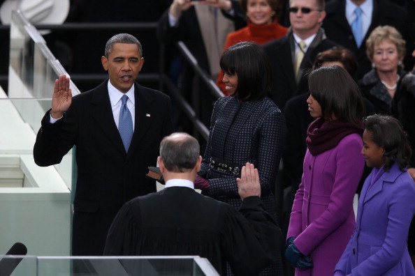 Barack Obama Sworn In As U.S. President For A Second Term