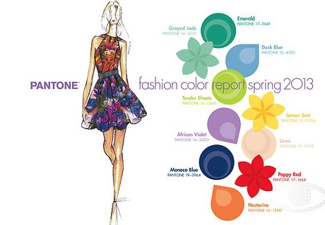 Pantone’s 2013 Spring Fashion Color Report: Bold & Muted Hues