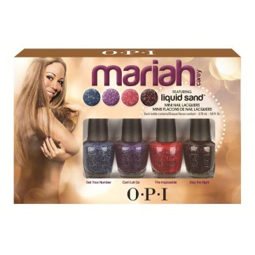Glam Giveaway: Mariah Carey by OPI Liquid Sand Mini Nail Lacquers