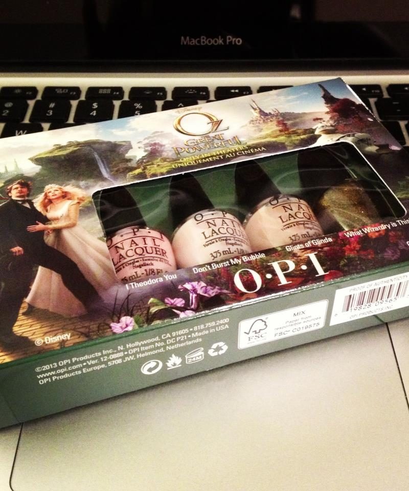 Vlog: Disney’s OZ The Great and Powerful by OPI Collection Giveaway
