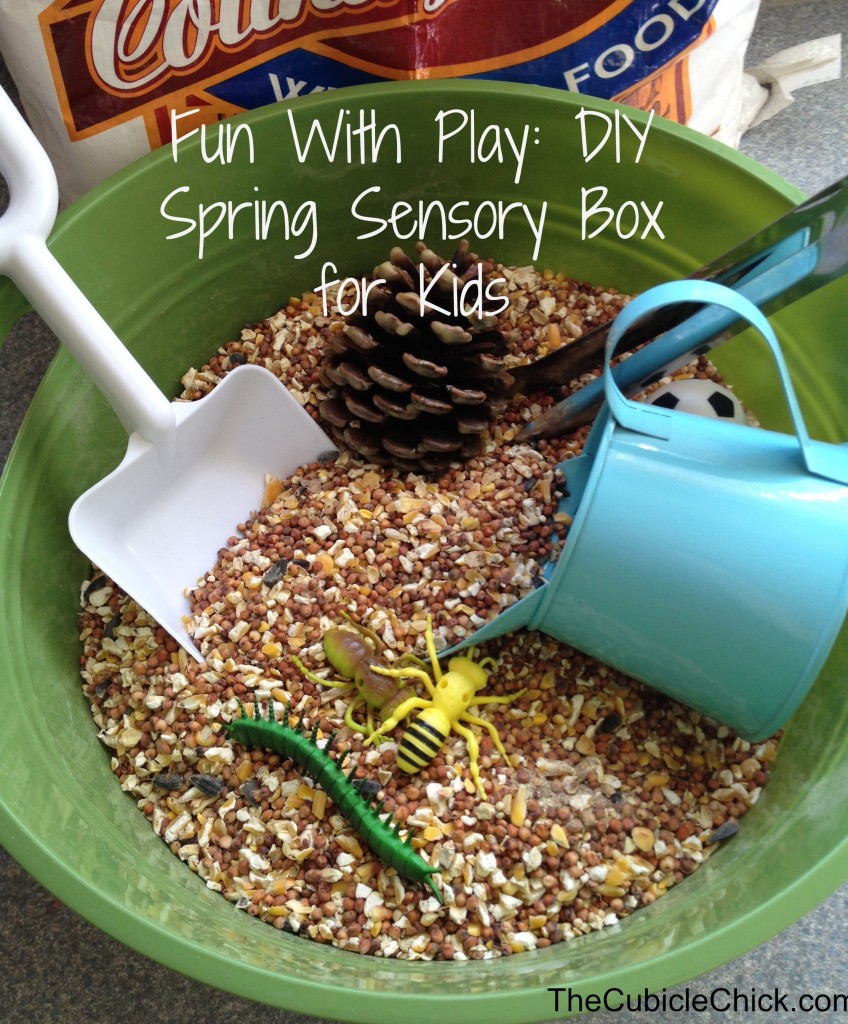 DIY Spring Sensory Box for Kids