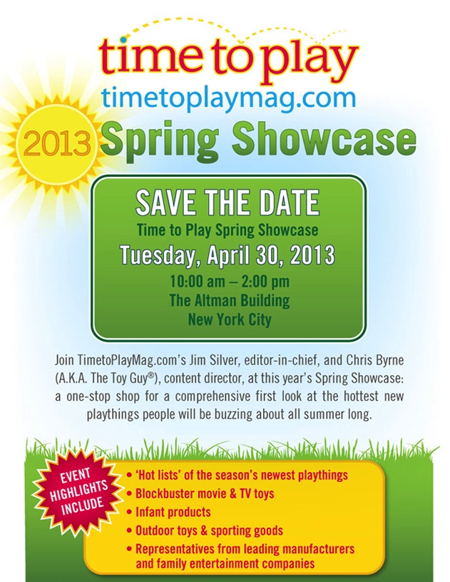 I’m Going to Time to Play’s Spring Showcase in NYC