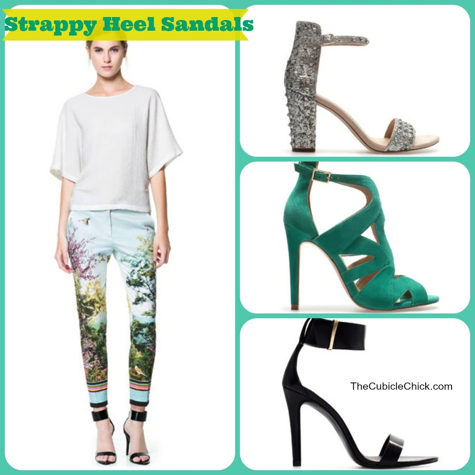 Strappy Heel Sandals