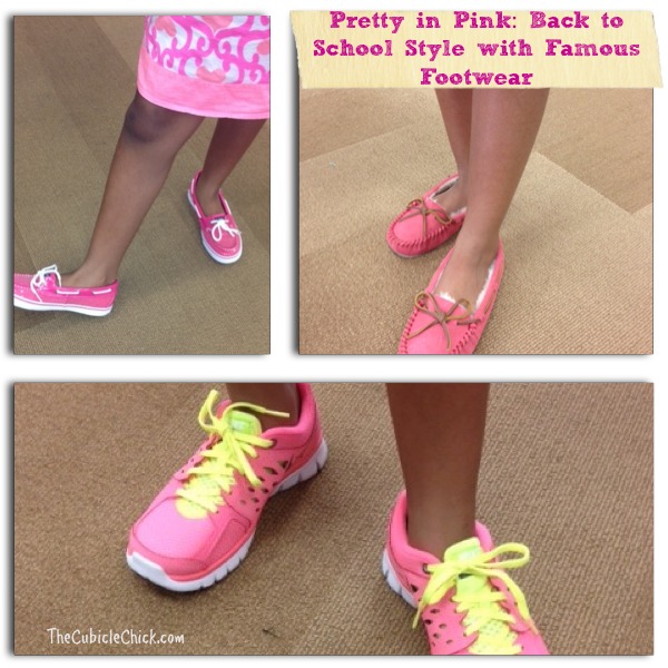 Pretty in Pink- Back to School Style with Famous Footwear