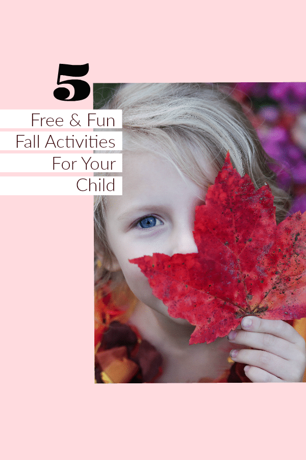 Autumn doesn't have to be boring. Check out Prerna's 5 free and fun kids activities for fall