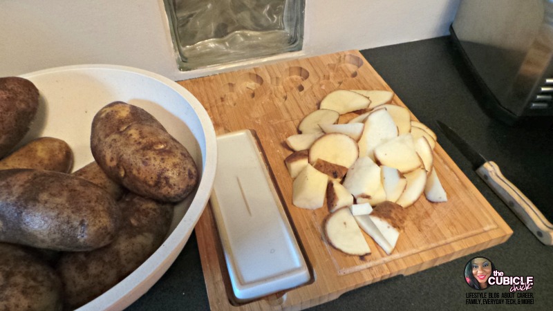 Diced and Chopped Butter Potatoes Ingredients