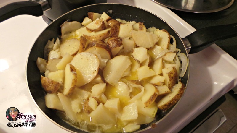 Fall Hearty Recipe: Diced and Chopped Butter Potatoes
