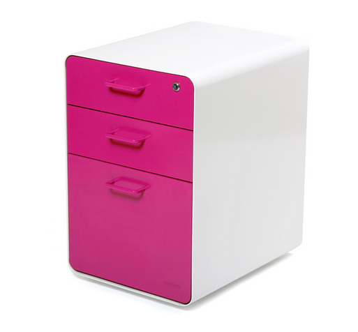 White and Pink Desk