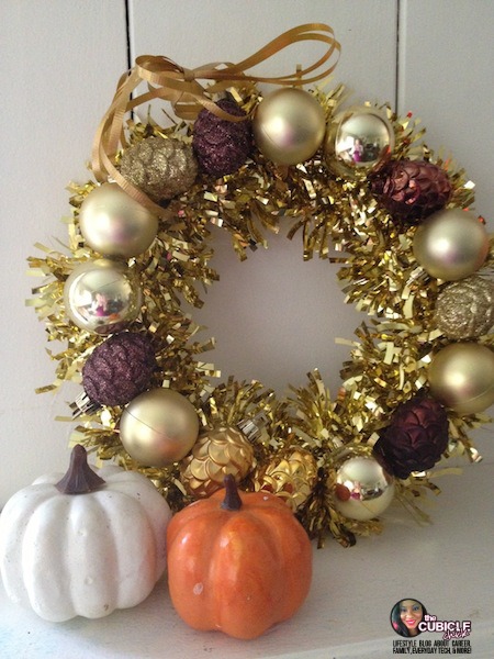 Dollar Tree DIY: Frugal Fall Wreath