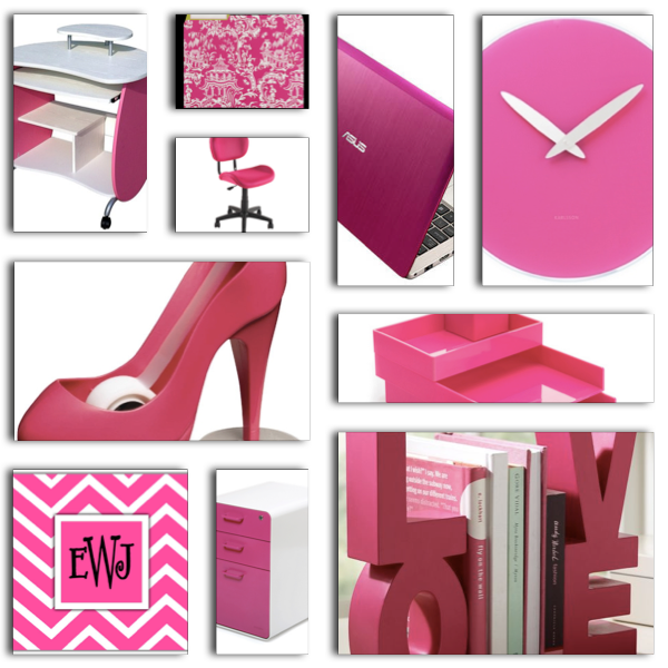 Think Pink: Honor Breast Cancer Awareness Month with Pink Office Accessories