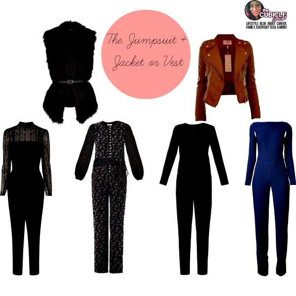 The Jumpsuit + Jacket or Vest