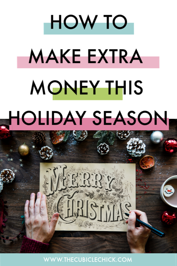 The holiday season is upon us. But if you need to make some extra cash, check out my list of Five Ways to Make Some Extra Money During the Holiday Season.