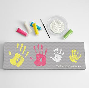 Large Handprint Canvas