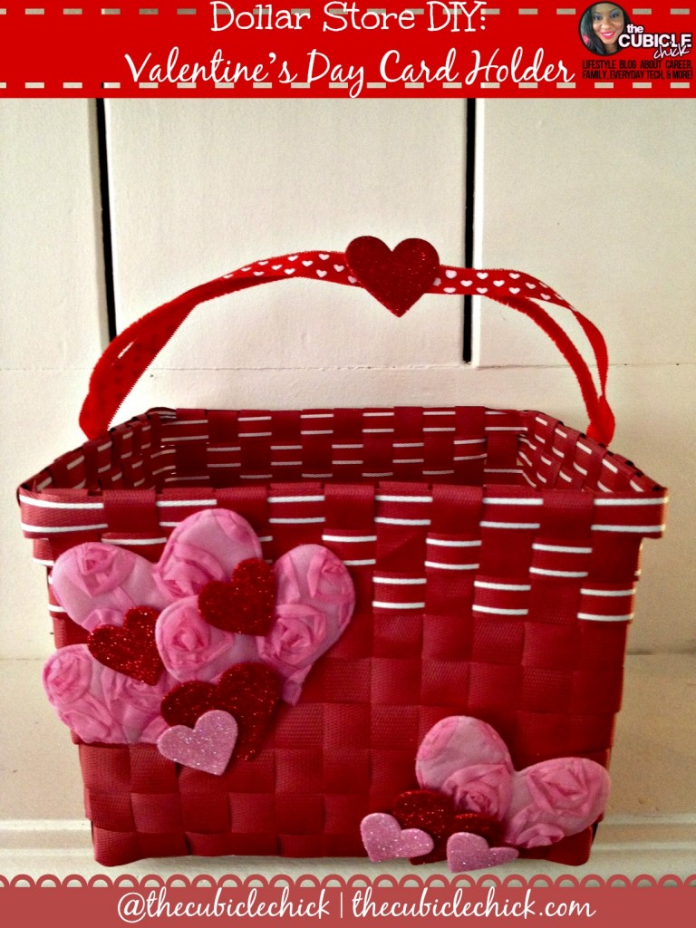 Dollar Store DIY Valentine’s Day Card Holder