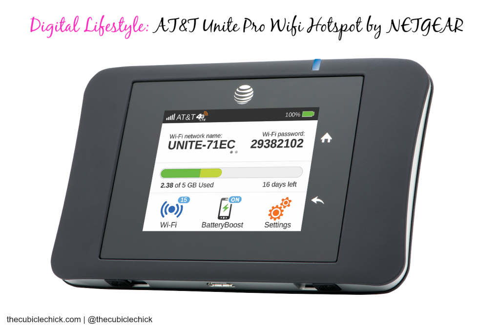 Digital Lifestyle AT&T Unite Pro Wifi Hotspot by NETGEAR