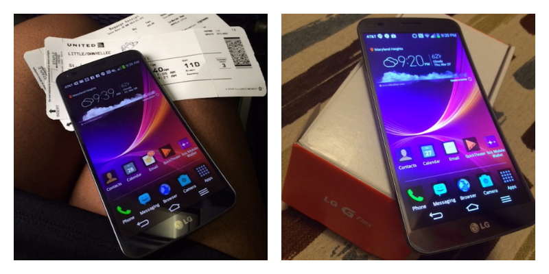 My First Thoughts on the LG G Flex Smartphone