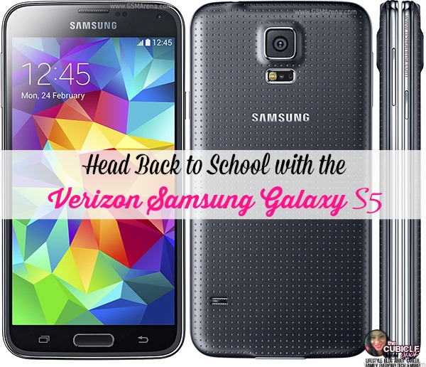 Head Back to School with the Samsung Galaxy S5 Powered by Verizon
