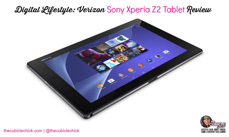 Digital Lifestyle Verizon Sony Xperia Z2 Tablet Review