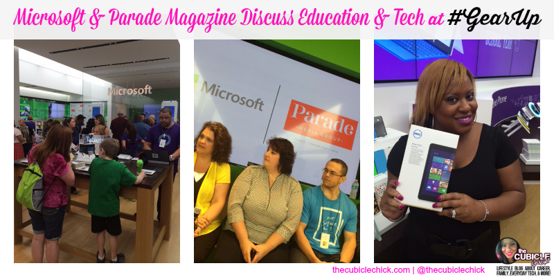 Microsoft & Parade Magazine Discuss Education and Technology at #GearUp