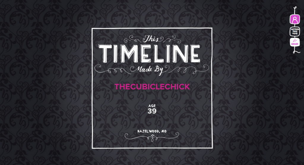 The Cubicle Chick Timeline Project