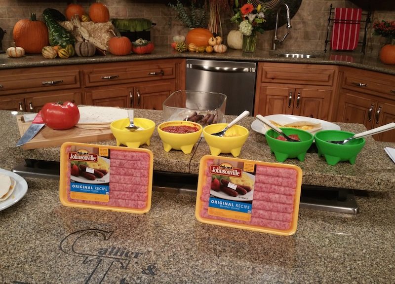 My Johnsonville Breakfast Taco Bar Recipe Segment on Show Me St. Louis