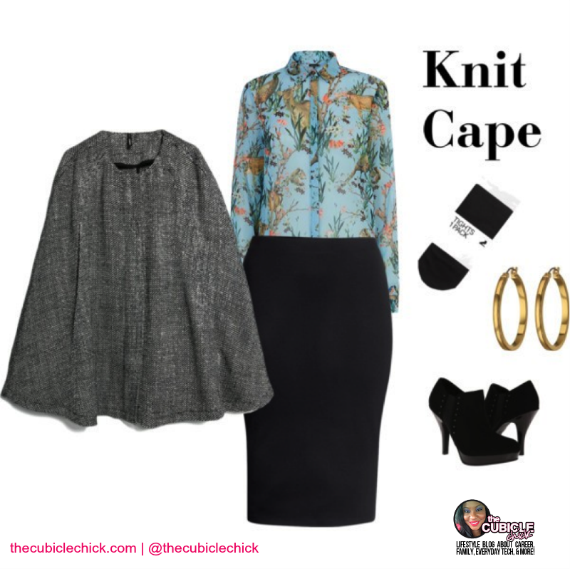 Knit Cape