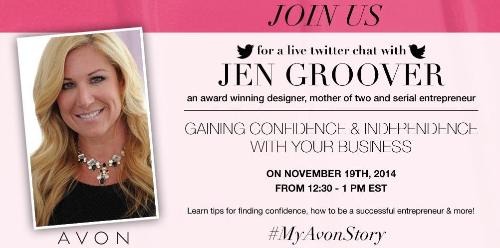 Jen Groover AVON Twitter Chat