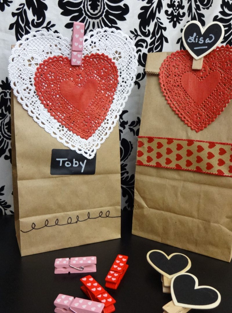DIY Valentine’s Day Treat Bags for the Classroom
