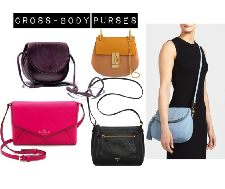 Cross body purse